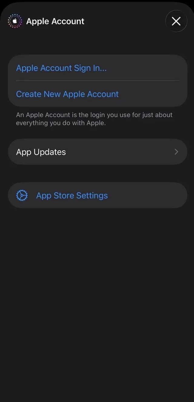 Вход в Аккаунт Apple