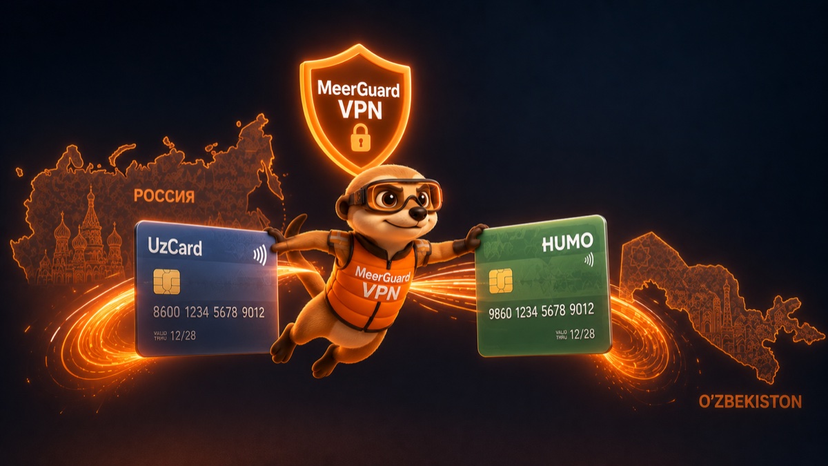 Rossiyadan UzCard va Humo bilan onlayn to'lov: VPN qanday yordam beradi