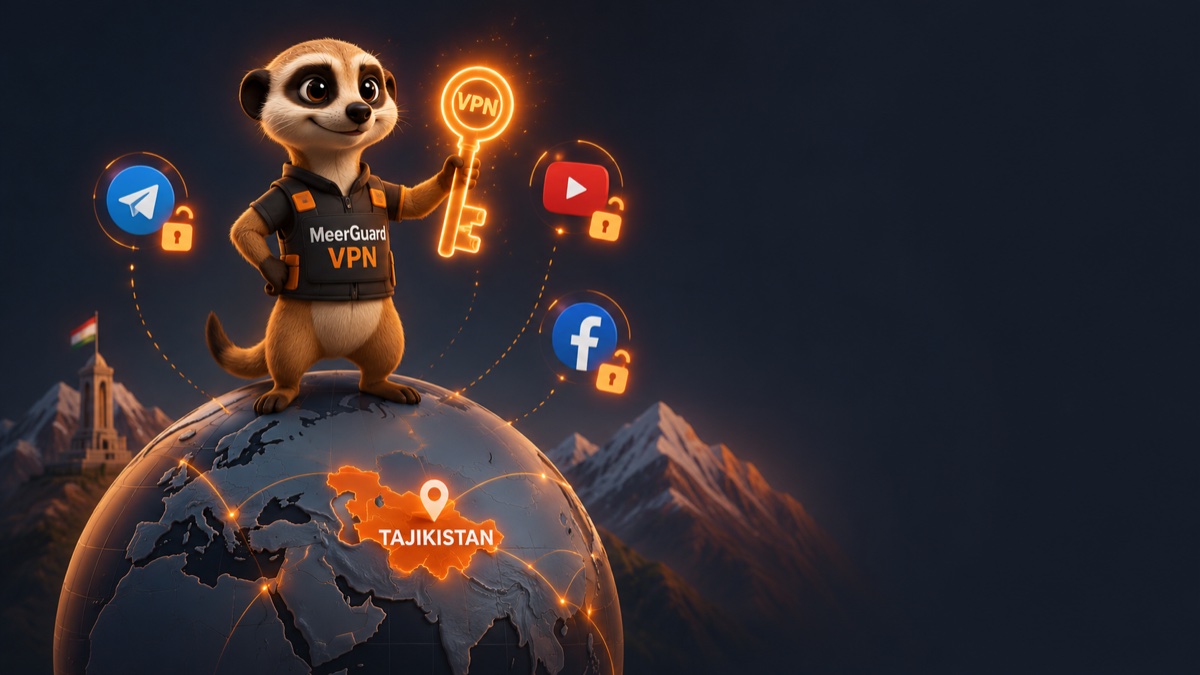 VPN дар Тоҷикистон 2026: чӣ блок мешавад ва чӣ тавр кор кардан мумкин
